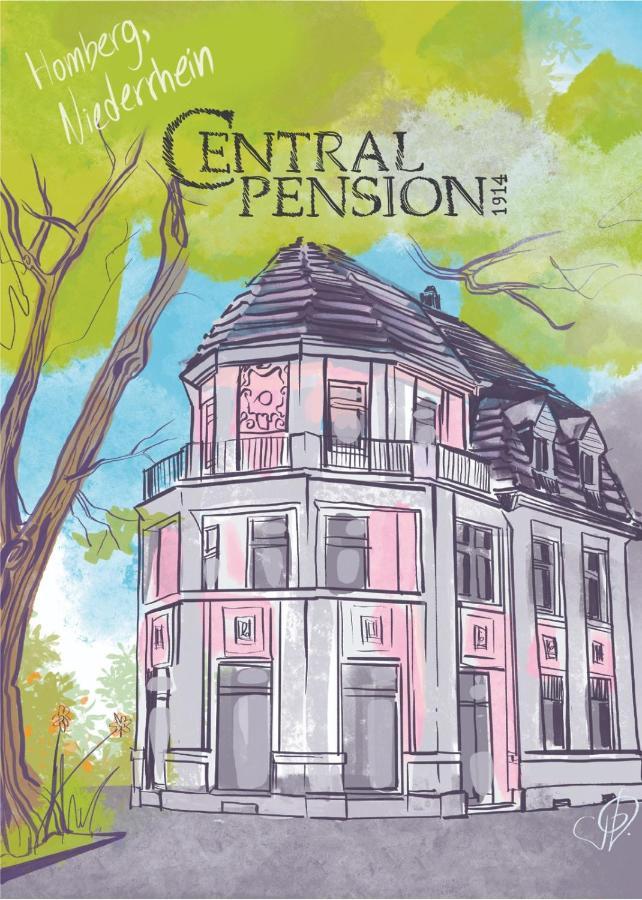 Central Pension Duisburg Exteriör bild